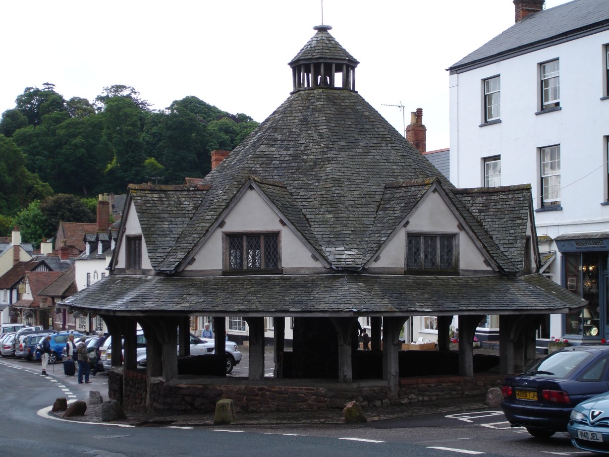 The wool exchange in Dunster.
